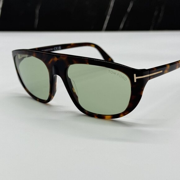 NEW TOM FORD EDWARD-02 TF1002 52N SUNGLASSES FT1002/S 52N UNISEX HAVANA - Picture 3 of 8